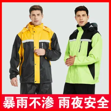 Raincoat hot sale suit mens