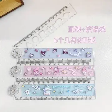 30 Cm Multifunction Foldable Ruler, School, Office, Student Ruler, Cute  Plastic Ruler 