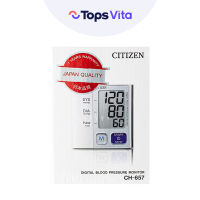 CITIZEN ซิติเซ็นเครื่องวัดความดันโลหิตระบบดิจิทัลสำหรับวัดทางข้อมือรุ่น CH657