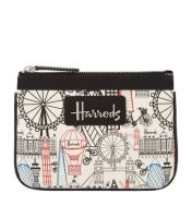 ?แท้?%จากห้าง Harrods London?? Harrods Balloons And Bicycles White Coin Purse?