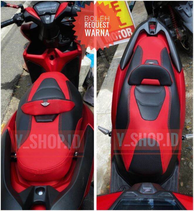 Cover Jok Modifikasi Custom Honda Vario 125 110 150 New 160 Model Eropa