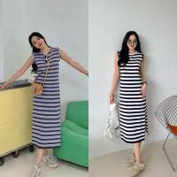 MALIMAYS - Bonnie knit dress เดรสไหมพรมแขนกุด