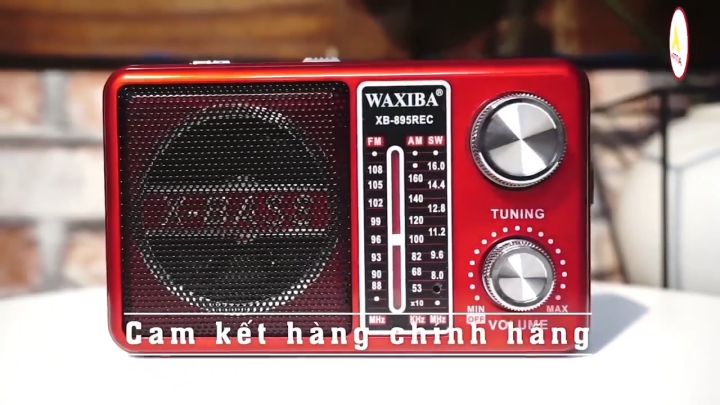 Đài FM, Radio FM, Đài Radio Fm & Máy Nghe Nhạc nhập khẩu INDONESIA WAXIBA  895REC