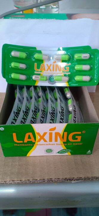 Laxing Blister Isi 10 Kapsul Lazada Indonesia