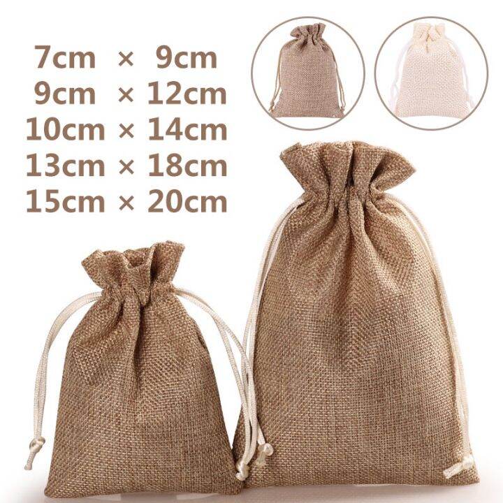 Jute discount party bags