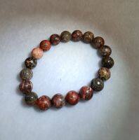 Leopard Skin Jasper สร้อยข้อมือหินลีโอพาร์ดสกินแจสเปอร์