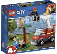 LEGO Building Blocks 60212 City Fire Barbecue Fire Rescue Children’s Puzzle Assembly Toys 4-5-8 Years Old