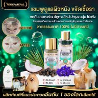 Pinkpawpal NO.6 แชมพูล้างคราบมัน,เชื้อราลดคัน,ขนนุ่ม ไม่มัน(Skincare Shampoo for Pets) 135ml 520ml 3800ml