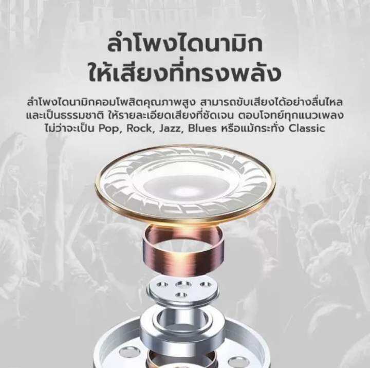 หูฟังบลูทูธ-tws-pro6-หูฟังไร้สาย-bluetooth-พร้อมไมโครโฟน