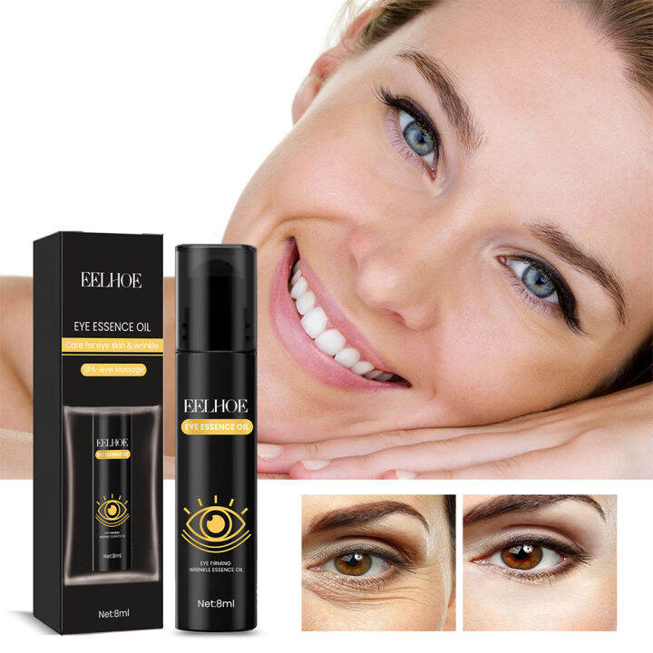 Hailicare Eye Firming Anti Wrinkle Roller Essence Oil Fade Dark Circles Moisturizes Tightens The 7623