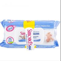 Simond baby care wipes ผ้าเปียกฆ่าเชื้อโรคสูตรบำรุงผิว