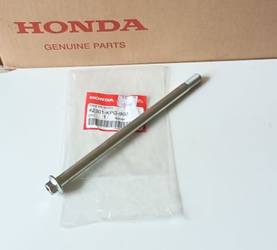 แกนล้อหลัง Honda W125R,S,I ไฟเลี้ยวบังลม อะไหล่แท้ศูนย์ (42301-KPG-900) ชิ้นส่วนทดแทน