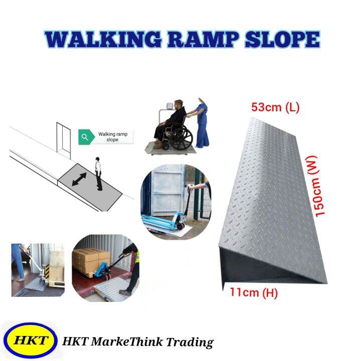 Walking Ramp SLOPE for Platform Floor Scale, Wheelchair Ramp HKT51055