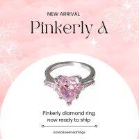 Pinkerly A&amp;B แหวนเกาหลีเข้าใหม่