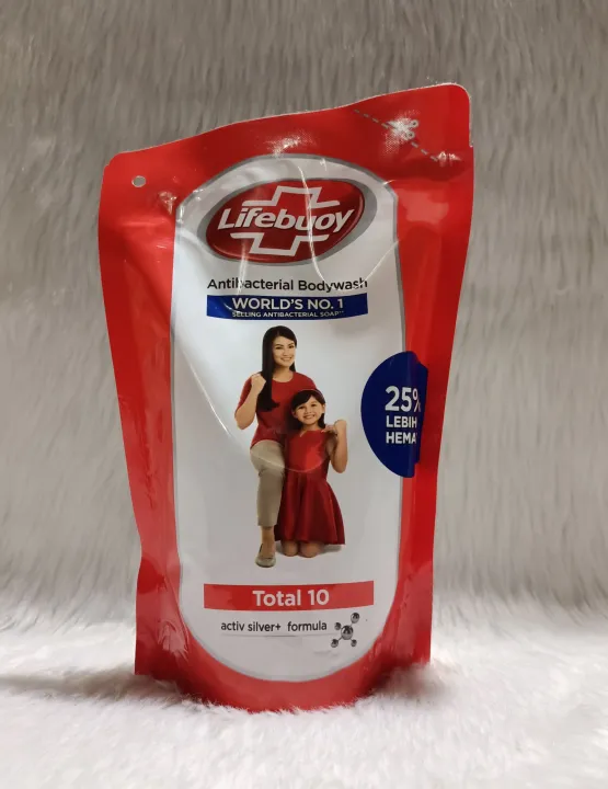 Lifebuoy Antibacterial Body Wash Refill Total 10 (450ml) Lazada PH