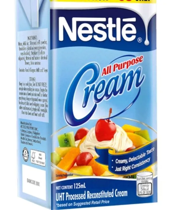 Nestle All Purpose Cream 125ml Pack of 6 Lazada PH