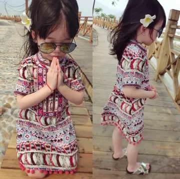 Bohemian outfit clearance for baby girl