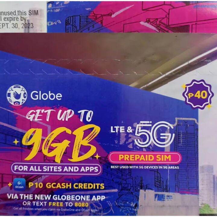 GLOBE 5G Special Number Vanity Sim Card CHOOSE YOUR NUMBER Batch 1