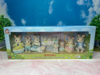 ซิลวาเนียน ตุ๊กตา Sylvanian Limited Edition! รุ่น 35ปี ซิลวาเนียน กระต่าย Chocolate Rabbit Family Celebration Set มือ1