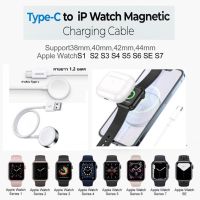 ที่ชาร์จนาฬิกาแอปเปิ้ลวอช Type-C Watch Magnetic charging cable for Watch series S1 S2 S3 S4 S5 S6 S7 SE