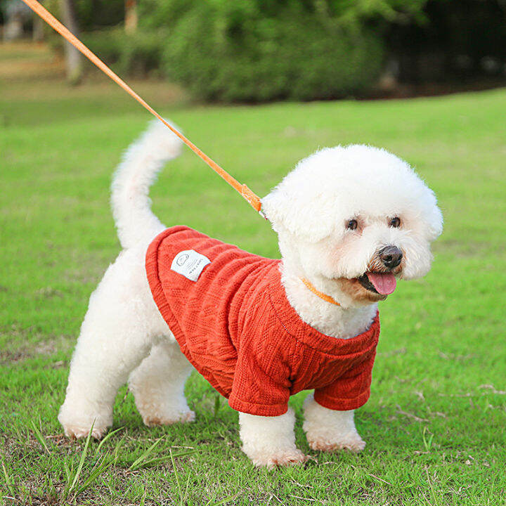 Pet Clothes Waffle Dogs Vest Dog TShirt Puppy Clothes Puppy Jersey Dog