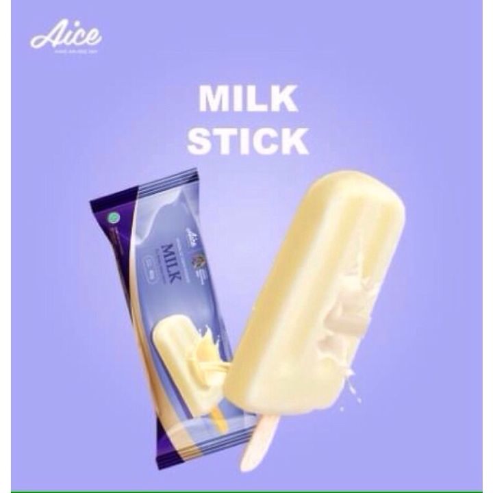 Aice Ice Cream Milk Stick 1 Box 50pcs Lazada Ph