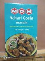 MDH ACHARI GOSHT MASALA (SPICE BLEND FOR PICKLE FLAVORED MUTTON) 100 Grm. EXP. 30/12/2023