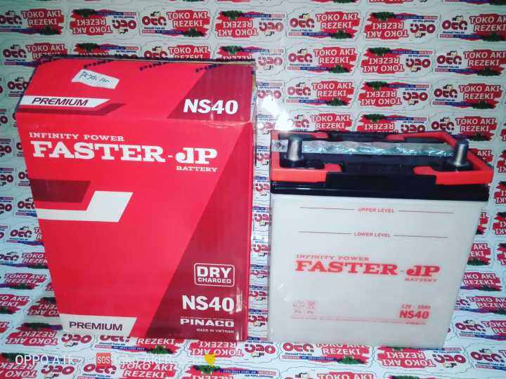 TOKO AKI REZEKI - AKI MOBIL FASTER JP NS40 AVANZA XENIA TERIOS RUSH