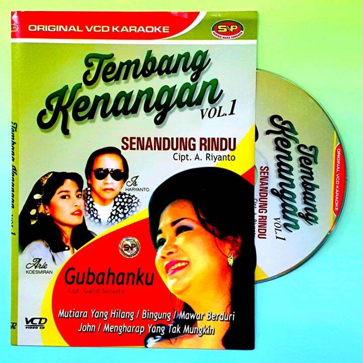 KASET VCD ORIGINAL VIDEO MUSIK LAGU TEMBANG KENANGAN POP INDONESIA ...