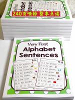 ?มีของพร้อมส่ง ไม่ต้องรอ?หนังสือภาษาอังกฤษ Sight Word ฝักหัดอ่าน Very First alphabet sentences