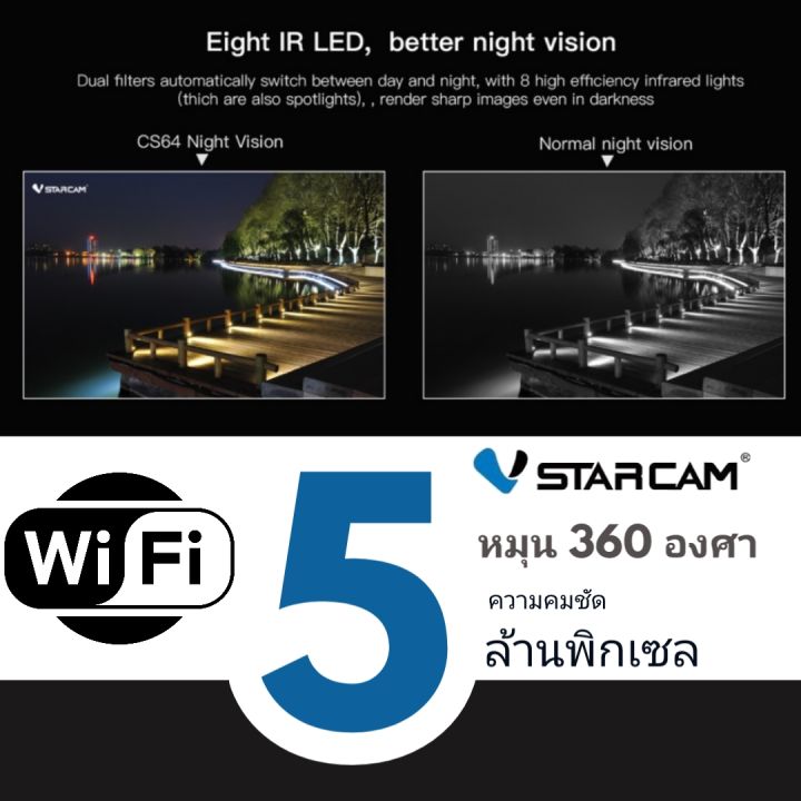 vstarcam-cs99-pro-x5-ซูม-5-เท่า-outdoor-ความละเอียด-5mp-wifi-5gกล้องวงจรปิดไร้สาย-กล้องนอกบ้าน-ภาพสี-มีai-ระบบปฏิบัติการระบบ-embedded-linux-os-ผู้เยี่ยมชมออนไลน์รองรับผู้เยี่ยมชม-4-คนในเวลาเดียวกัน-im