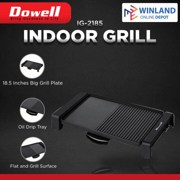 DOWELL by Winland NonStick Electric Indoor Griller Samgyupsal BBQ