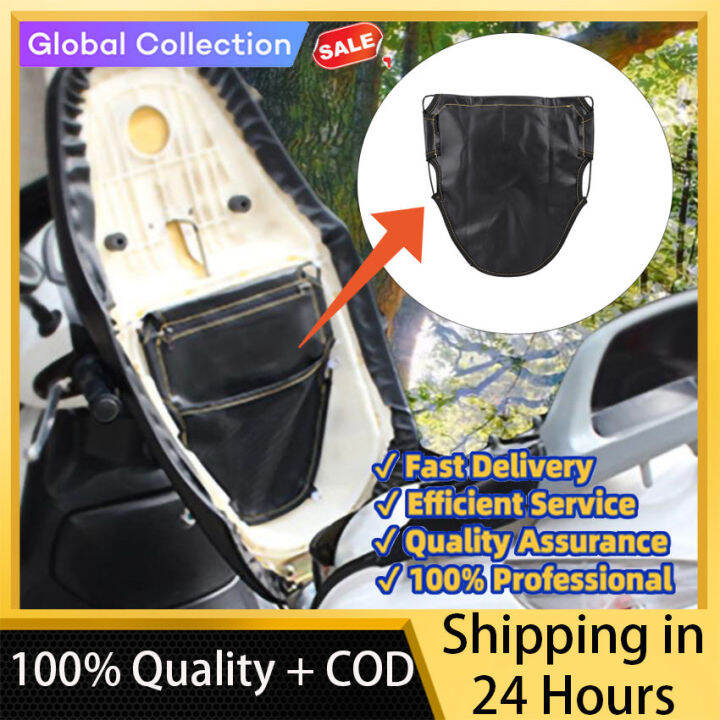 ⚡️Ready Stock⚡️NVX155 PCX150 PU Leather Motorcycle Scooter Under Seats Storage Pouchs Bag