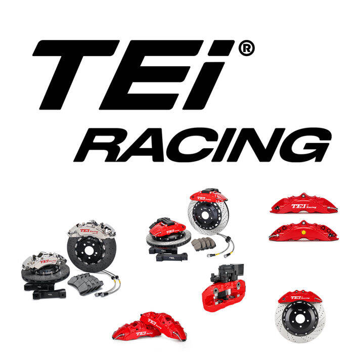 TEIRACING P40NS+ Front 4 Pot Split Caliper with 355x32 mm rotor Auto Brake System Big