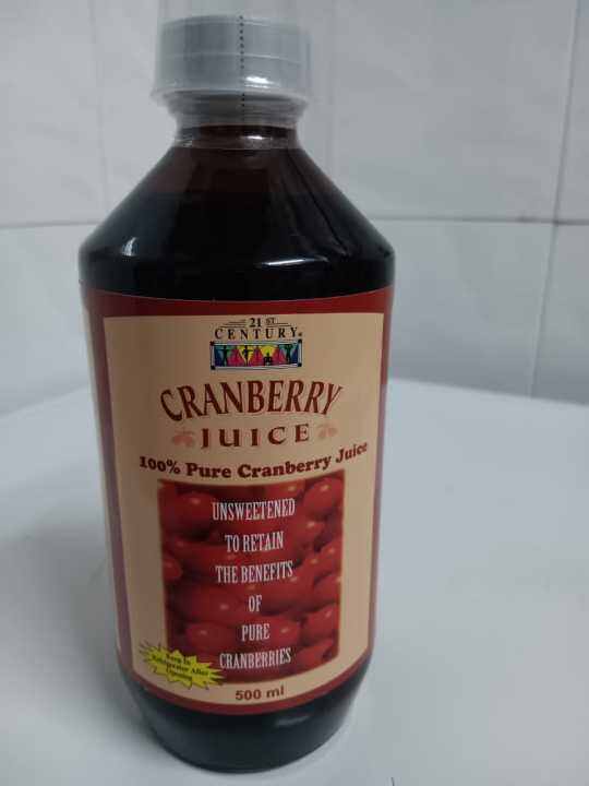 21st CENTURY Cranberry Juice 500 ml Lazada