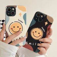 เคสมือถือลายหน้ายิ้มแบบอินสตาแกรมเหมาะสำหรับ iphone13 8P เคสนิ่มลายหนังสำหรับ iPhone 11 12pro MAX x/ 14คู่รัก XR