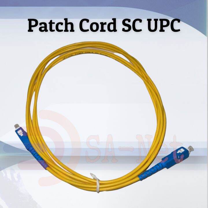 Patchord SC UPC Fiber Optik | Lazada Indonesia