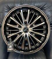 ล้อแม็ก ขอบ17 Valenza VARDI 17X8.0 ET+30 CB106 สีแบล็คโครม?ราคา1วง✅ แถมจุ๊บลมยางแท้? มีรับประกันนาน 365 วัน✅❤️ใส่รถตู้หรือSUV