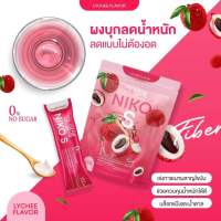 1 แถม 1 ( ได้ 2 ห่อ ) น้ำชงผงบุก นิโกะเอส Niko S Fiber ห่อละ 5 ซอง