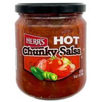 เฮอร์ส ซอสดิปฮอทซัลล่า454ก.HERRS HOT SALSA DIP SAUSE 454G