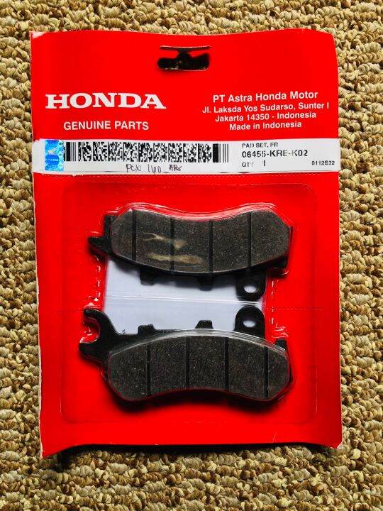 HONDA GENUINE BRAKE PAD FOR PCX 160 Lazada PH
