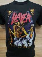 เสื้อวงSlayerผ้า​บาง​50