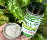 Diatomaceous earth (food grade) ผงดินเบา กำจัดปลวก เรือด ไร หมัดและเห็บ โดยวิธีธรรมชาติ organic 100% ปริมาณ 120 กรัม