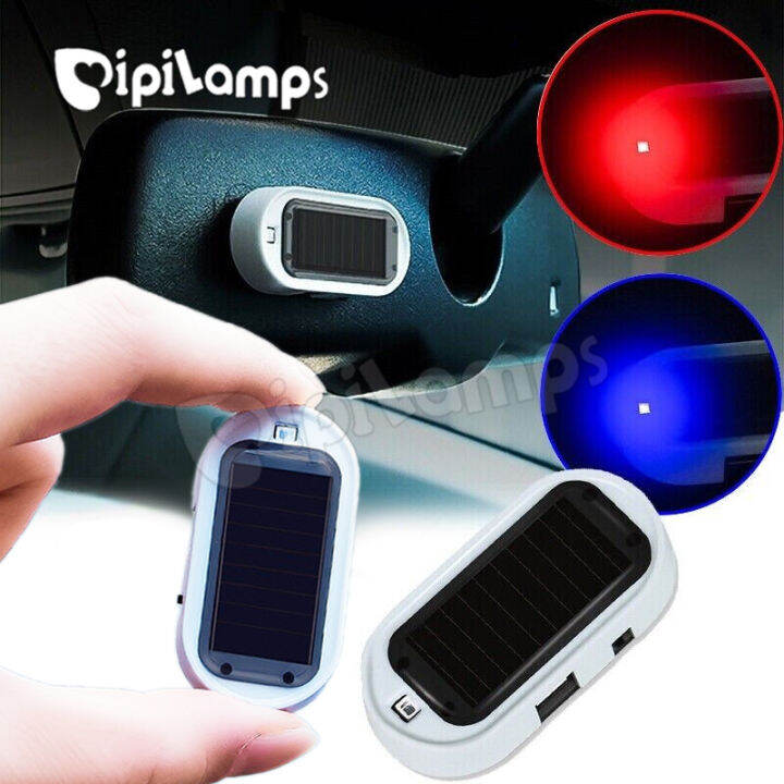 Universal Car Alarm LED Light Security System Warning Light Flash