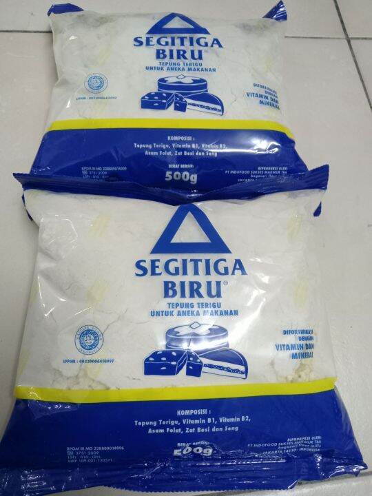 Tepung gandum segitiga biru 1 kg | Lazada