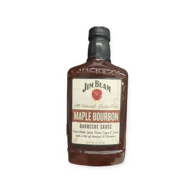 Jim Beam Maple Bourbon Barbecue Sauce510g. ซอสบาร์บีคิวกลิ่นเมเปิ้ล 510 กรัม
