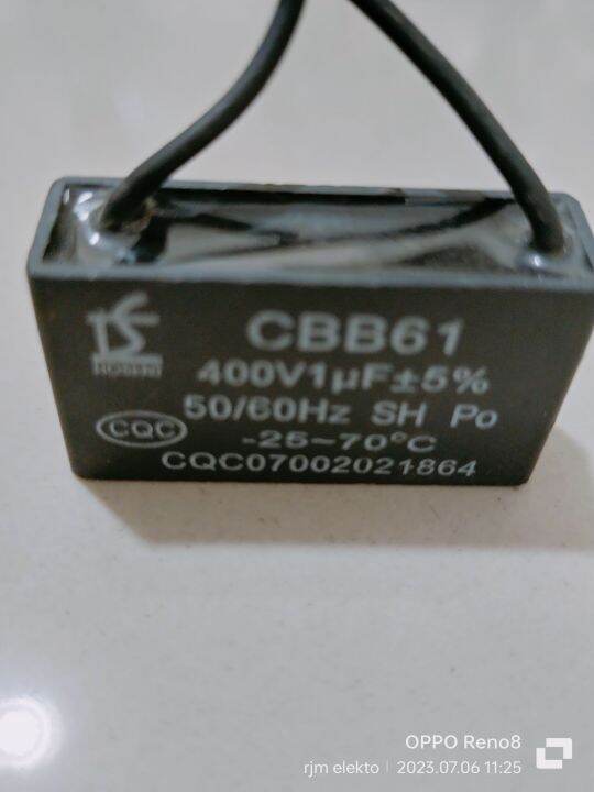 kapasitor kipas angin 1uf 400v Lazada Indonesia