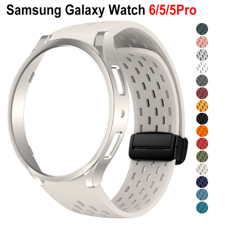 Stainless Steel case+Strap For Samsung Galaxy Watch 5 Pro 45mm