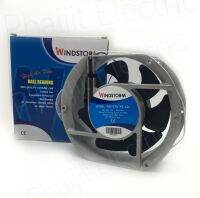 พัดลมระบายอากาศ WINDSTORM ขนาด 6”ทรงกลมขอบตัด รุ่น WB157H7PS-A2L-G 220V (Ball Bearing)