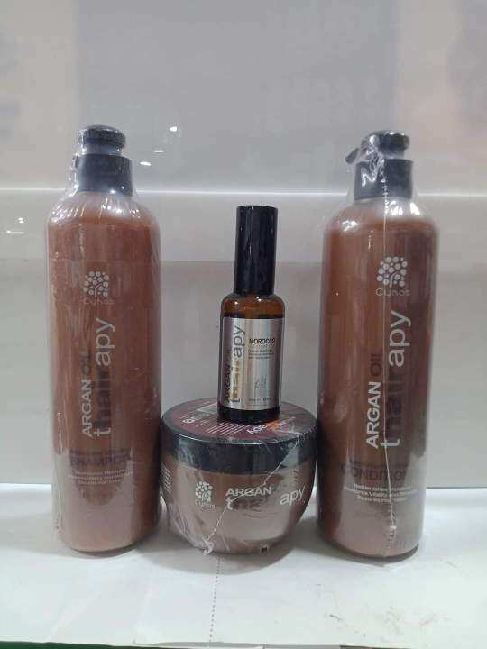 แชมพู-amp-ครีมนวด-cynos-argan-oil-thairapy-moisture-vitality